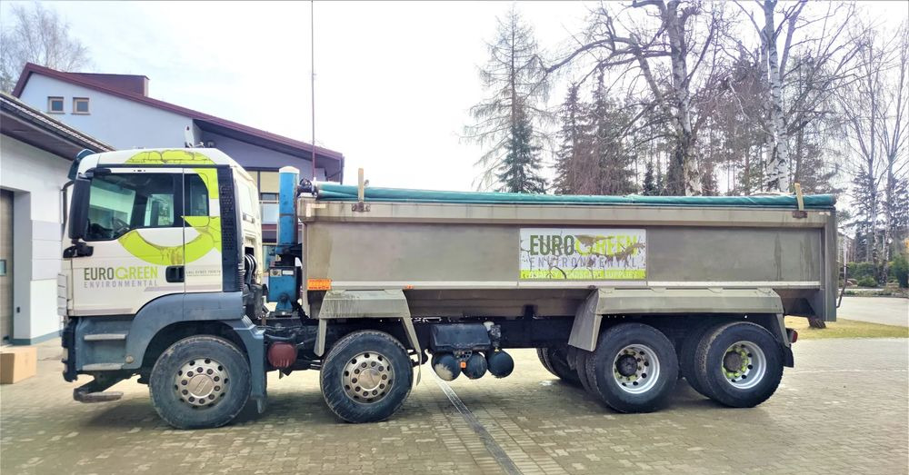MAN TGS 32.400 8X4 BB - Tippbil lastbil: bild 4 MAN TGS 32.400 8X4 BB - Tippbil lastbil: bild 4