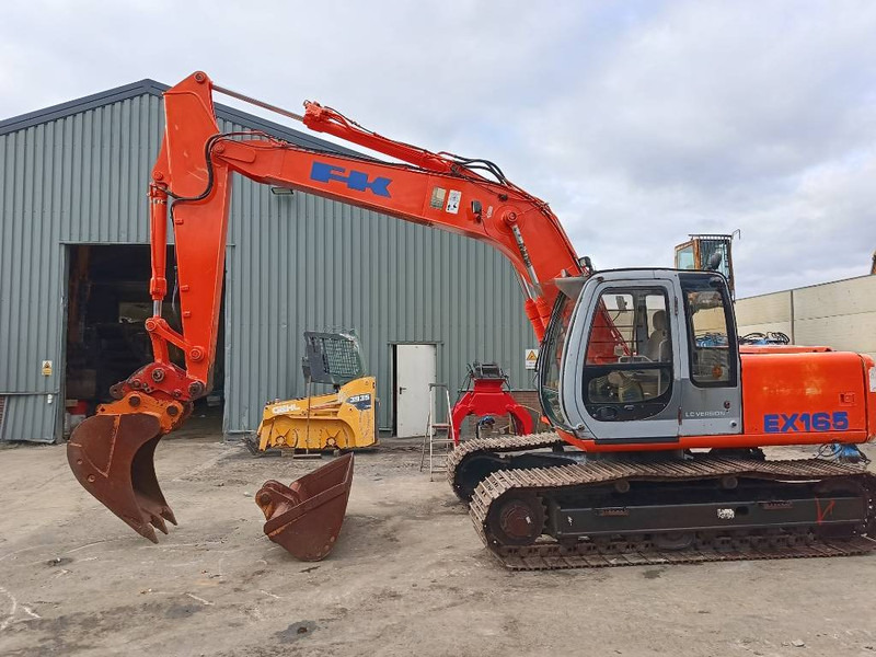 Fiat-Kobelco EX165 hitachi excavator kettenbagger graafmachine - Bandgrävare: bild 1 Fiat-Kobelco EX165 hitachi excavator kettenbagger graafmachine - Bandgrävare: bild 1