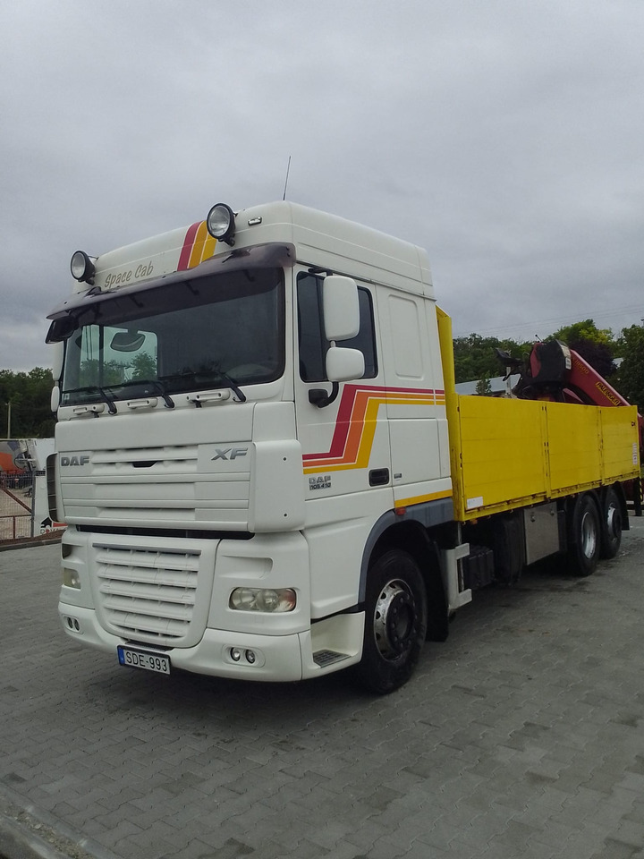 DAF Xf 105.410 Manual 6x2 Palfinger Pk18500 EXCELENT - Kranbil: bild 1 DAF Xf 105.410 Manual 6x2 Palfinger Pk18500 EXCELENT - Kranbil: bild 1