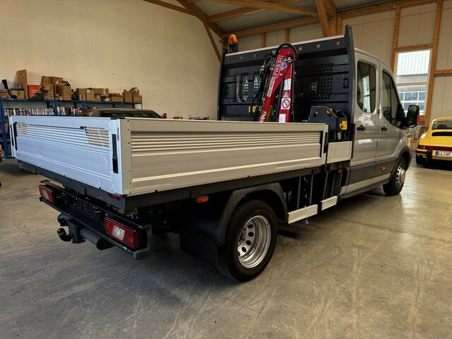 FORD Transit FT 350L Doka TdCI 1.2t Fassi Kran - Transportbil med flak, Dubbelhytt transportbil: bild 5 FORD Transit FT 350L Doka TdCI 1.2t Fassi Kran - Transportbil med flak, Dubbelhytt transportbil: bild 5