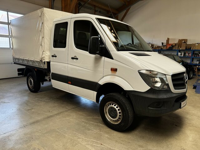 MERCEDES-BENZ Sprinter 316 CDI Doka 4x4 Allrad Plane - Transportbil med kapell, Dubbelhytt transportbil: bild 1 MERCEDES-BENZ Sprinter 316 CDI Doka 4x4 Allrad Plane - Transportbil med kapell, Dubbelhytt transportbil: bild 1