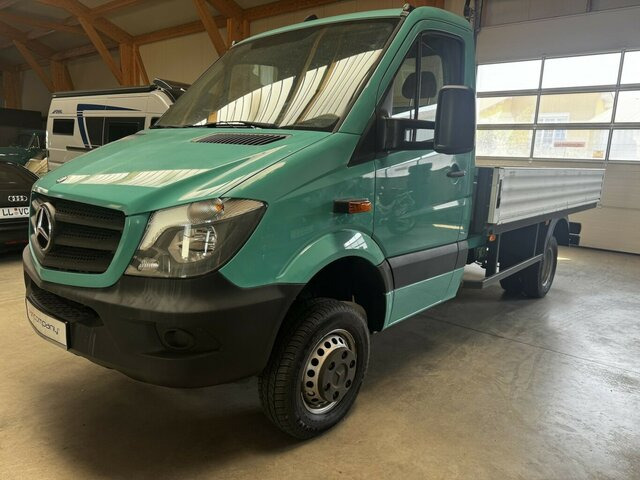 MERCEDES-BENZ Sprinter 513 CDI 4x4 Allrad Pritsche Top! - Transportbil med flak: bild 1 MERCEDES-BENZ Sprinter 513 CDI 4x4 Allrad Pritsche Top! - Transportbil med flak: bild 1