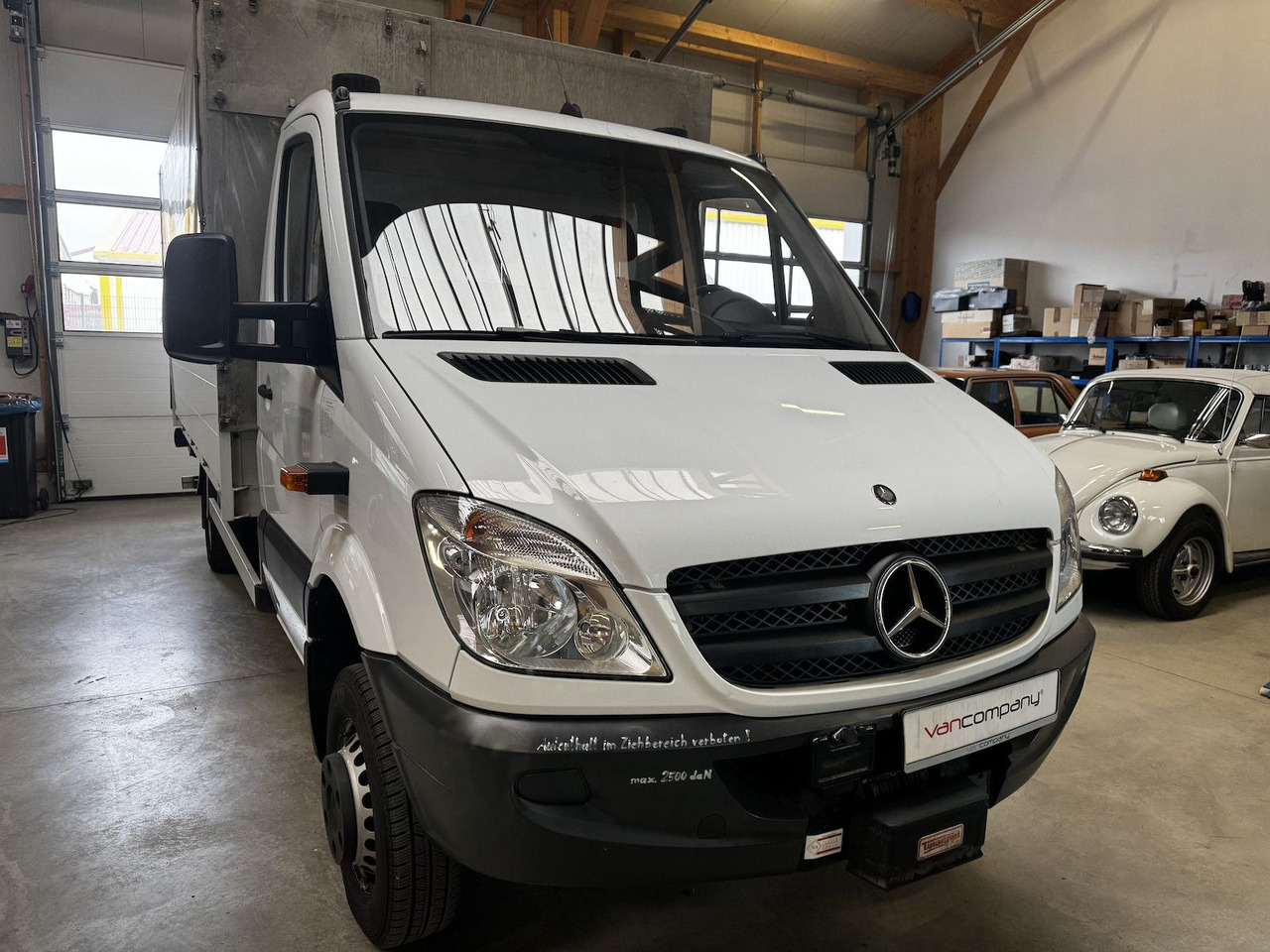 Mercedes-Benz Sprinter 516 CDI 4x4 Winde Pritsche LBW - Transportbil med flak: bild 3 Mercedes-Benz Sprinter 516 CDI 4x4 Winde Pritsche LBW - Transportbil med flak: bild 3