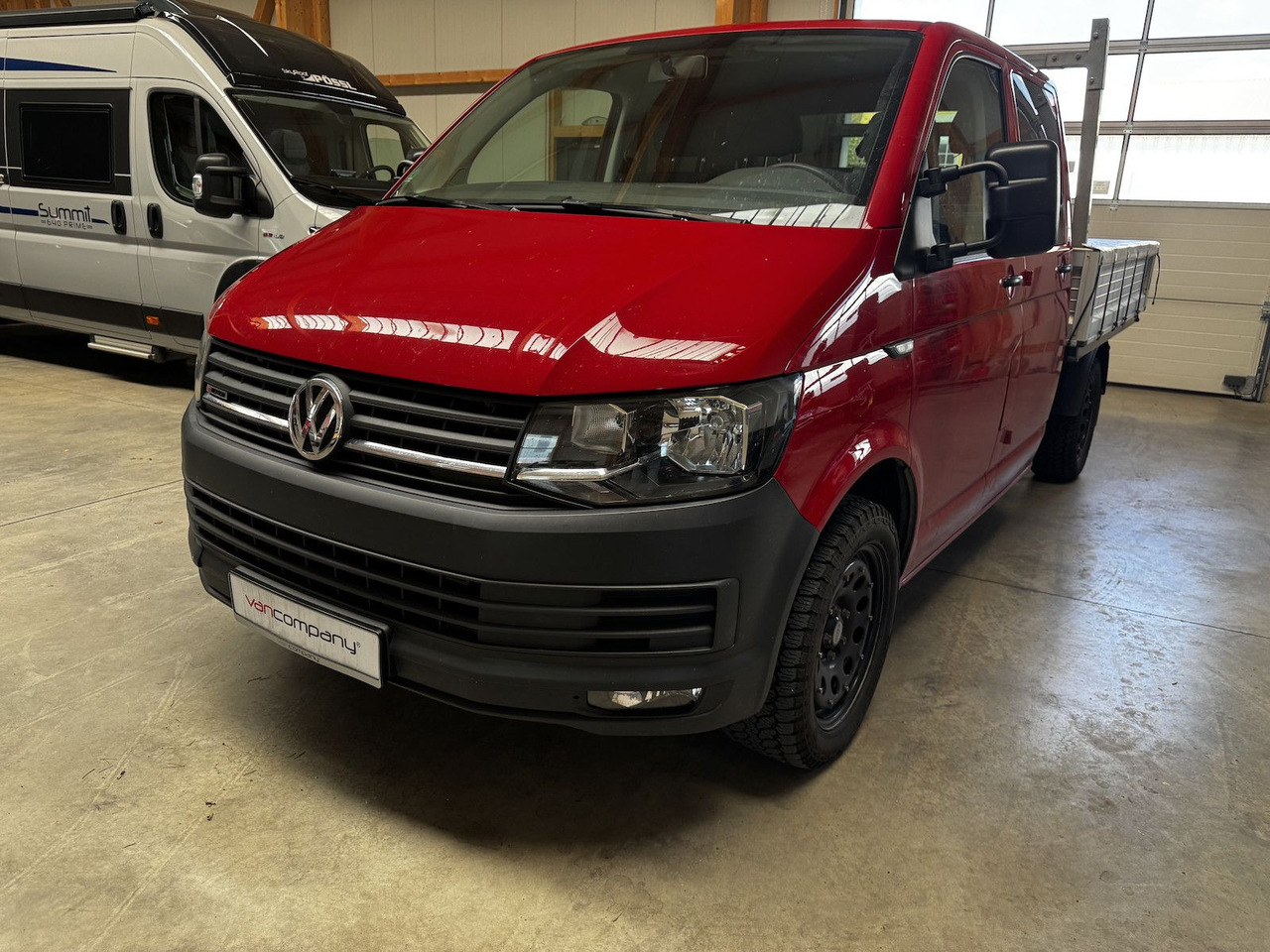 Volkswagen T6 Doka 2.0 TDI 4Motion Klima Webasto - Transportbil med flak, Dubbelhytt transportbil: bild 2 Volkswagen T6 Doka 2.0 TDI 4Motion Klima Webasto - Transportbil med flak, Dubbelhytt transportbil: bild 2