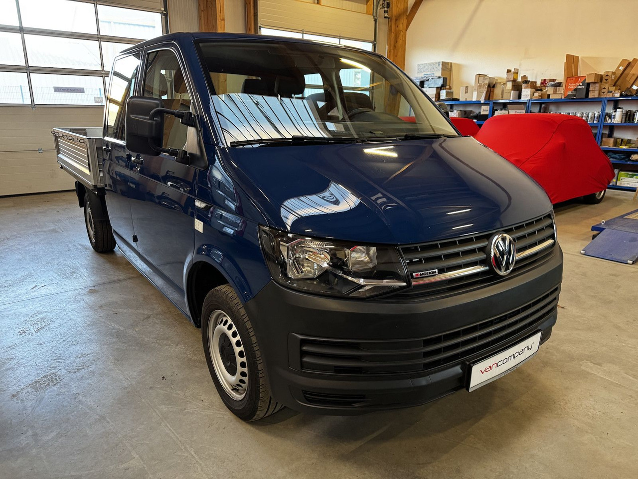 Volkswagen T6 Doka Pritsche 2.0 TDI 4Motion 4x4 indienblau - Transportbil med flak: bild 3 Volkswagen T6 Doka Pritsche 2.0 TDI 4Motion 4x4 indienblau - Transportbil med flak: bild 3