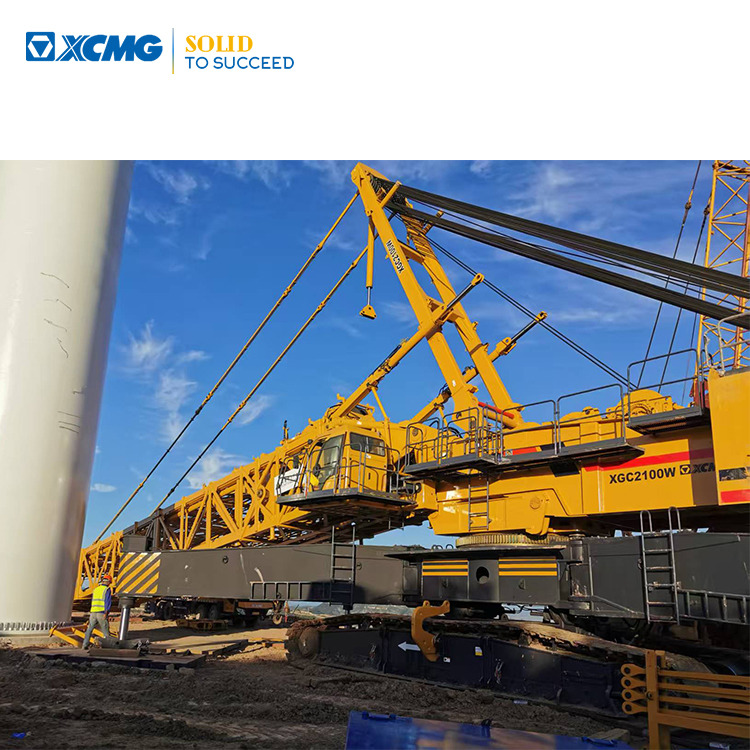 XCMG Official Construction Mobile Crane XGC2100W 110Ton Used Hydraulic Crawler Crane - Bandgående kran: bild 1 XCMG Official Construction Mobile Crane XGC2100W 110Ton Used Hydraulic Crawler Crane - Bandgående kran: bild 1