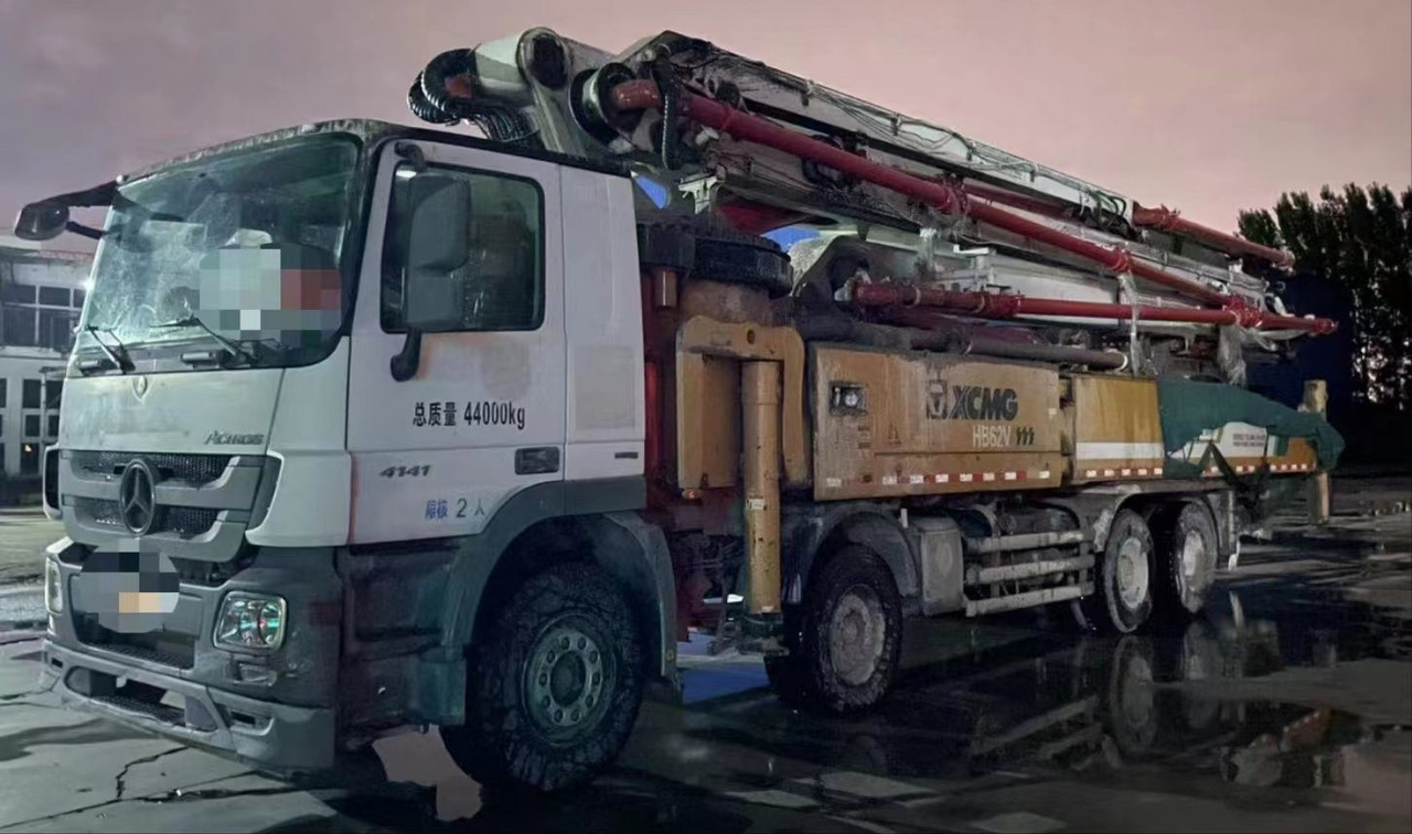 XCMG Official Hb58V Concrete Machinery 2019 Used 58m Concrete Pump Truck for Sale - Betongpump: bild 4 XCMG Official Hb58V Concrete Machinery 2019 Used 58m Concrete Pump Truck for Sale - Betongpump: bild 4