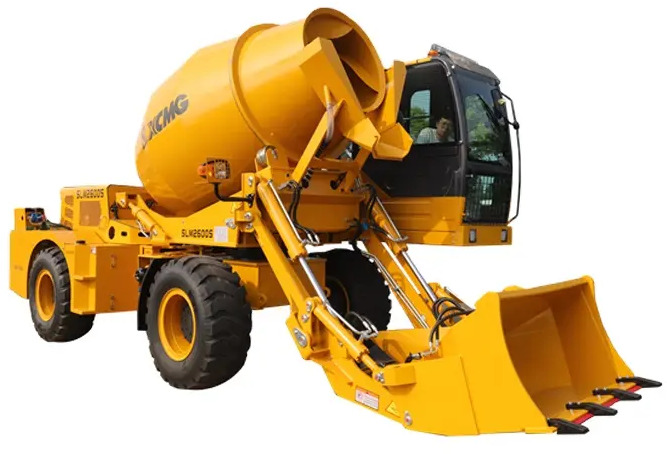 XCMG Official SLM2600S 2.6cbm Concrete Mixer Mobile Self Loading Concrete Mixer Truck - Betongblandare: bild 2 XCMG Official SLM2600S 2.6cbm Concrete Mixer Mobile Self Loading Concrete Mixer Truck - Betongblandare: bild 2