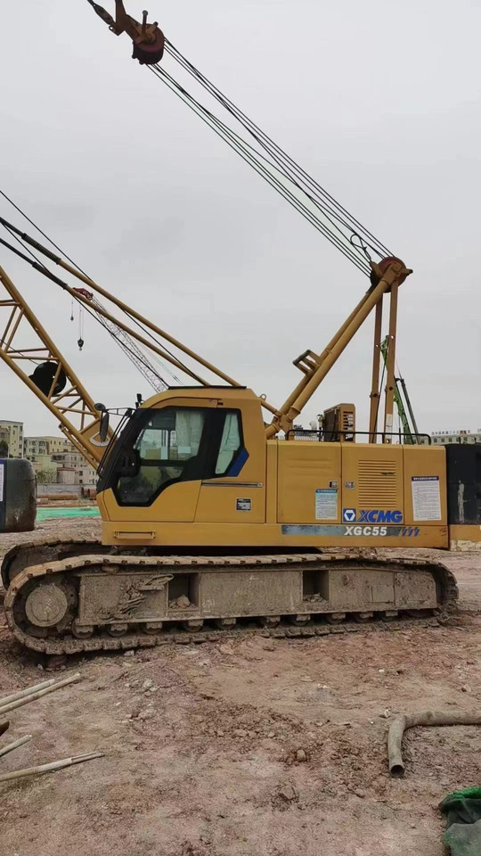 XCMG Official Used 55 Ton Crawler Crane XGC55 Second Hand Small Hydraulic Mobile Crane With High Quality - Bandgående kran: bild 2 XCMG Official Used 55 Ton Crawler Crane XGC55 Second Hand Small Hydraulic Mobile Crane With High Quality - Bandgående kran: bild 2