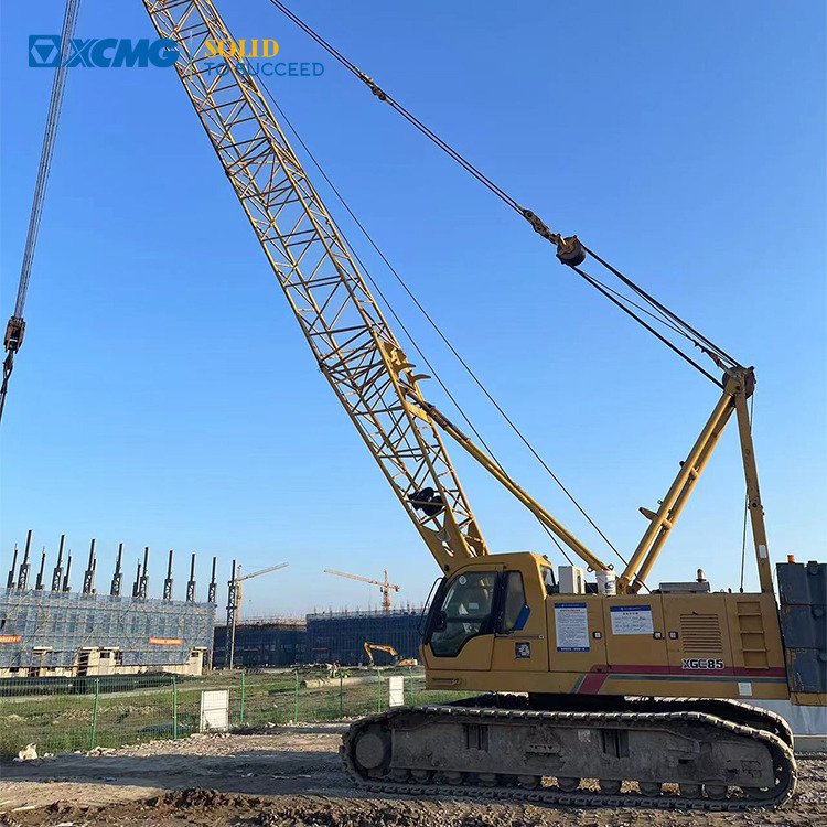 XCMG Official Used 85 Ton XGC85 Mechanical Crawler Second Hand Crane Mobile Mini Crane Price - Bandgående kran: bild 1 XCMG Official Used 85 Ton XGC85 Mechanical Crawler Second Hand Crane Mobile Mini Crane Price - Bandgående kran: bild 1