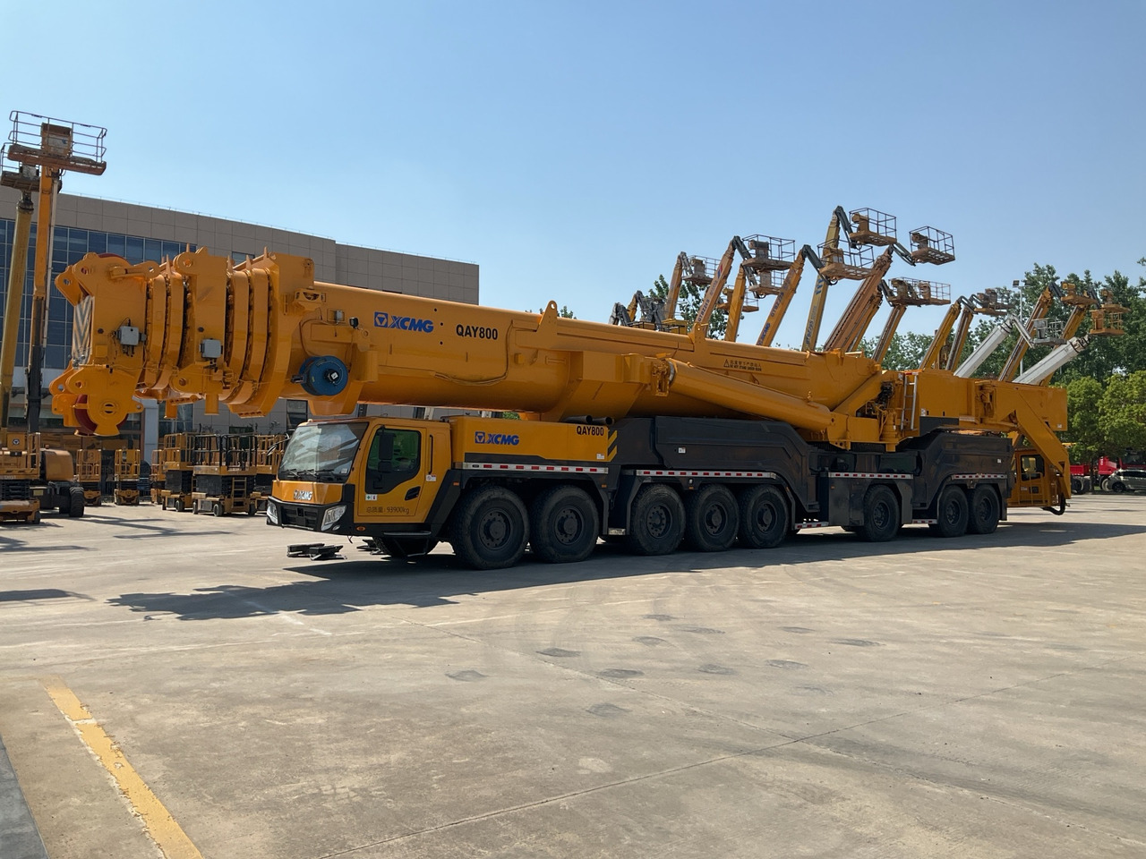 XCMG Official Used All Terrain Crane QAY800 800 Ton Hydraulic Truck Crane For Sale - Allterrängkran: bild 2 XCMG Official Used All Terrain Crane QAY800 800 Ton Hydraulic Truck Crane For Sale - Allterrängkran: bild 2