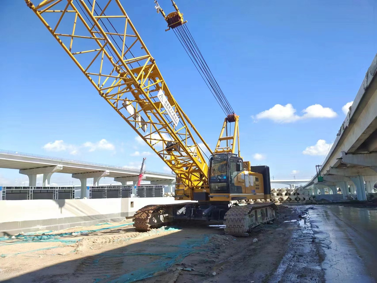 XCMG Official Used Crawler Crane 85 Ton XGC85 Used Mobile Crane With High Quality - Bandgående kran: bild 3 XCMG Official Used Crawler Crane 85 Ton XGC85 Used Mobile Crane With High Quality - Bandgående kran: bild 3