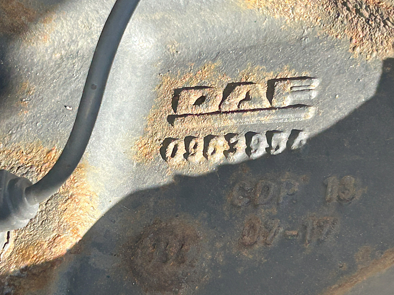Axel och reservdelar för Lastbil DAF FRONT AXLE DAF XF 106 480: bild 5