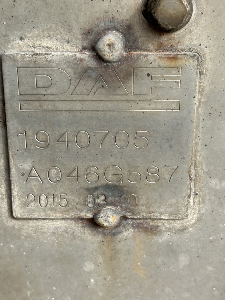 DAF SCR CATALYTIC CONVERTER FOR DAF XF 106 - Katalytisk omvandlare: bild 2 DAF SCR CATALYTIC CONVERTER FOR DAF XF 106 - Katalytisk omvandlare: bild 2