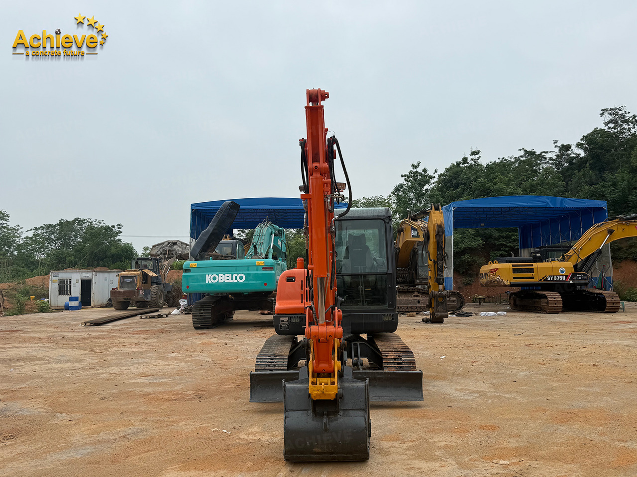 DOOSAN Diwanlun DX60-9 Excavator 38.9(52.1)/2100kW(HP) / rpm D24C 0.23m3 5700kg 4.2+2.8Ton 【ACHIEVE】 TOP CONDITION!!! - Bandgrävare: bild 3 DOOSAN Diwanlun DX60-9 Excavator 38.9(52.1)/2100kW(HP) / rpm D24C 0.23m3 5700kg 4.2+2.8Ton 【ACHIEVE】 TOP CONDITION!!! - Bandgrävare: bild 3