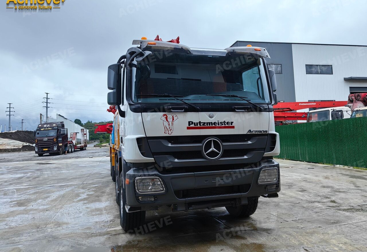 Betongpump PUTZMEISTER Mercedes-Benz Actros 4141 concrete pumpM42-4R 170 m³【ACHIEVE】TOP CONDITION!!!: bild 13