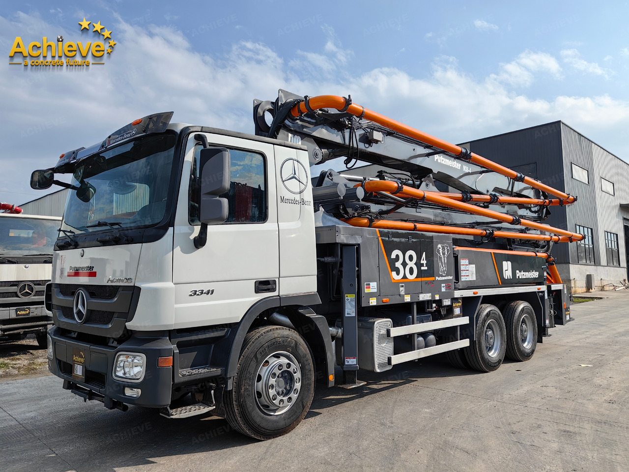 PUTZMEISTER PUTZMEISTER M38-4Z 2013 HOT SALE Mercedes-Benz【ACHIEVE】TOP CONDITION!!! - Betongpump: bild 3 PUTZMEISTER PUTZMEISTER M38-4Z 2013 HOT SALE Mercedes-Benz【ACHIEVE】TOP CONDITION!!! - Betongpump: bild 3