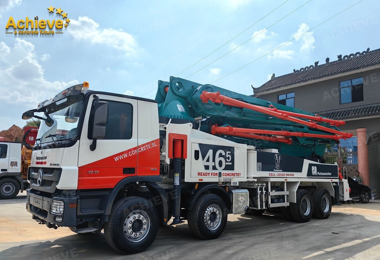 Putzmeister Compact Truck-Mounted Concrete Pump M46-5 【ACHIEVE】TOP CONDITION!!! - Betongpump: bild 3 Putzmeister Compact Truck-Mounted Concrete Pump M46-5 【ACHIEVE】TOP CONDITION!!! - Betongpump: bild 3