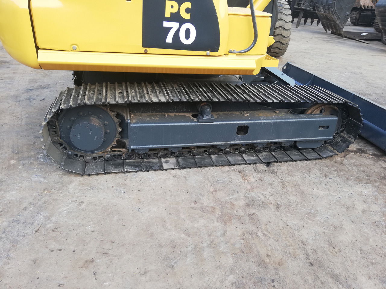 KOMATSU mini digger 7 ton excavator Komatsu PC70 - Minigrävmaskin: bild 3 KOMATSU mini digger 7 ton excavator Komatsu PC70 - Minigrävmaskin: bild 3