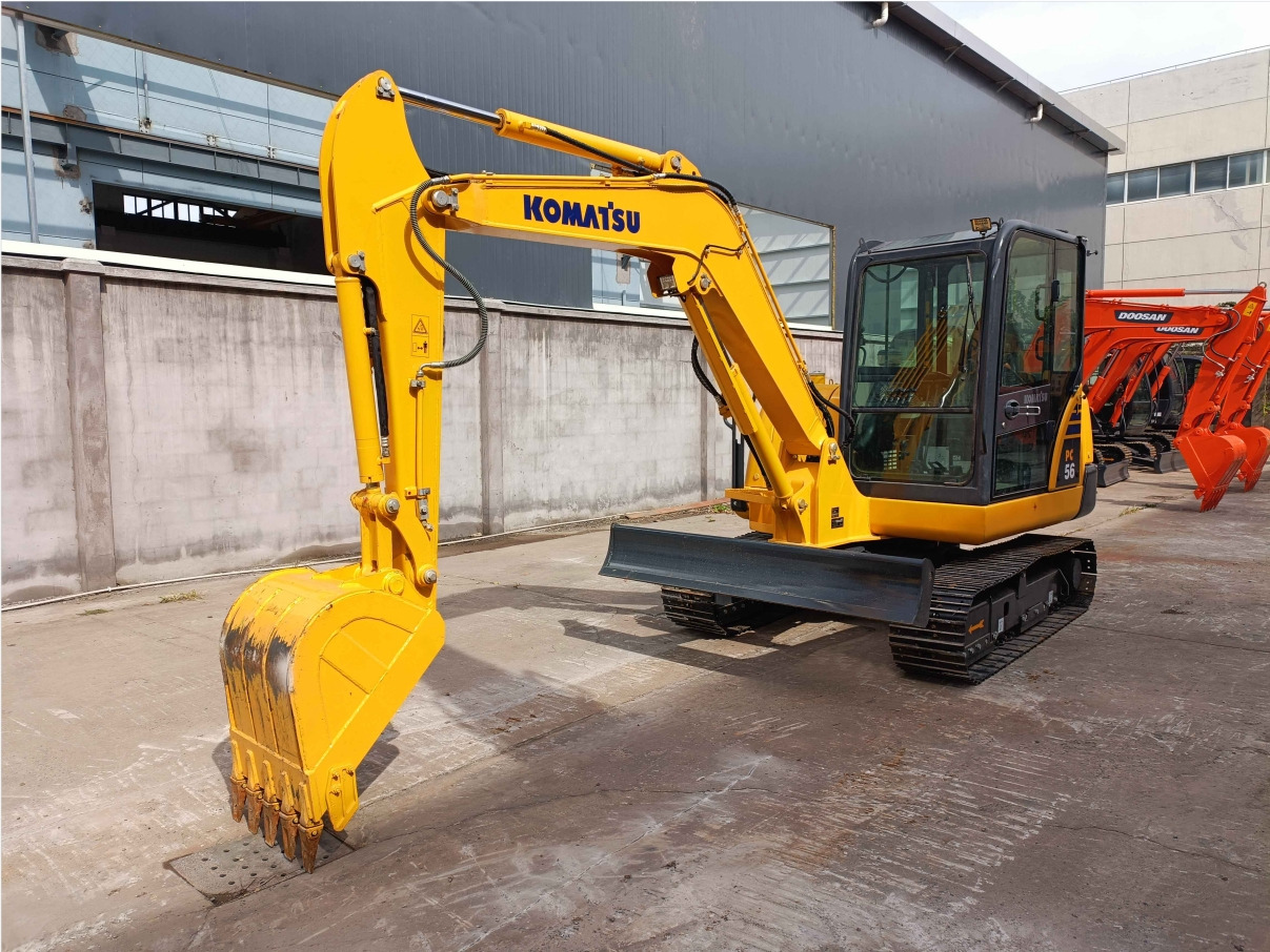 Komatsu PC56 Secondhand Condition Small Excavator - Bandgrävare: bild 4 Komatsu PC56 Secondhand Condition Small Excavator - Bandgrävare: bild 4