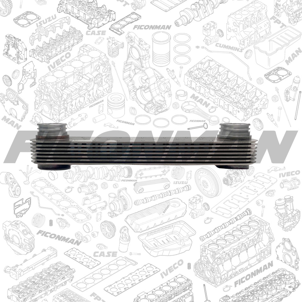 FPT IVECO CASE Cursor9 Euro 6 F2CFE612 A/B/D F2CFE614A*B041/F2CGE614F*V004 5802431166 OIL COOLER CORE 504127469 504130575 5801389774 - Oljekylare för Lastbil: bild 2 FPT IVECO CASE Cursor9 Euro 6 F2CFE612 A/B/D F2CFE614A*B041/F2CGE614F*V004 5802431166 OIL COOLER CORE 504127469 504130575 5801389774 - Oljekylare för Lastbil: bild 2