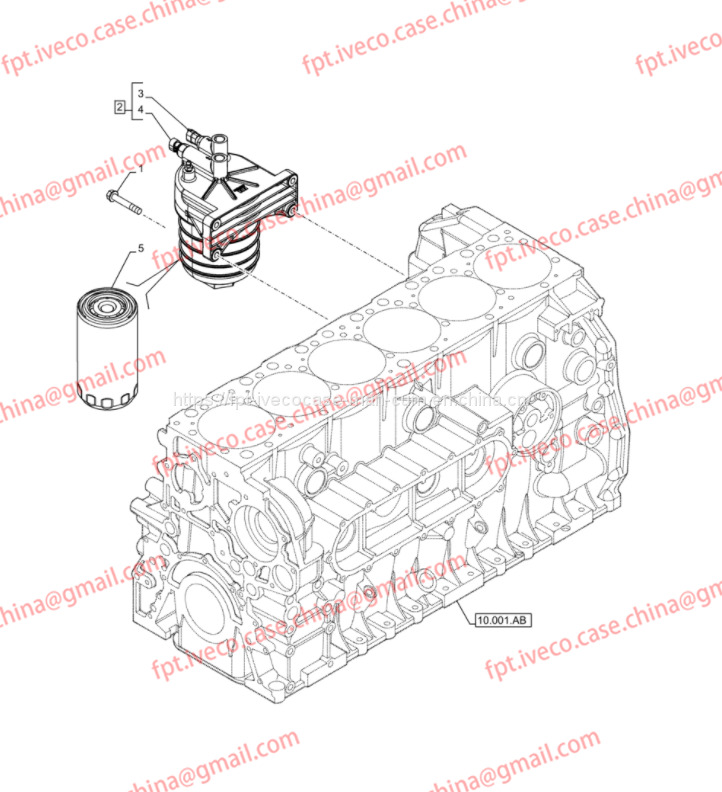 FPT IVECO CASE Cursor9 F2CFE614A*B041/F2CGE614F*V004 5802431166 Fuel Filters Support5801612320 - Bränslefilter: bild 1 FPT IVECO CASE Cursor9 F2CFE614A*B041/F2CGE614F*V004 5802431166 Fuel Filters Support5801612320 - Bränslefilter: bild 1