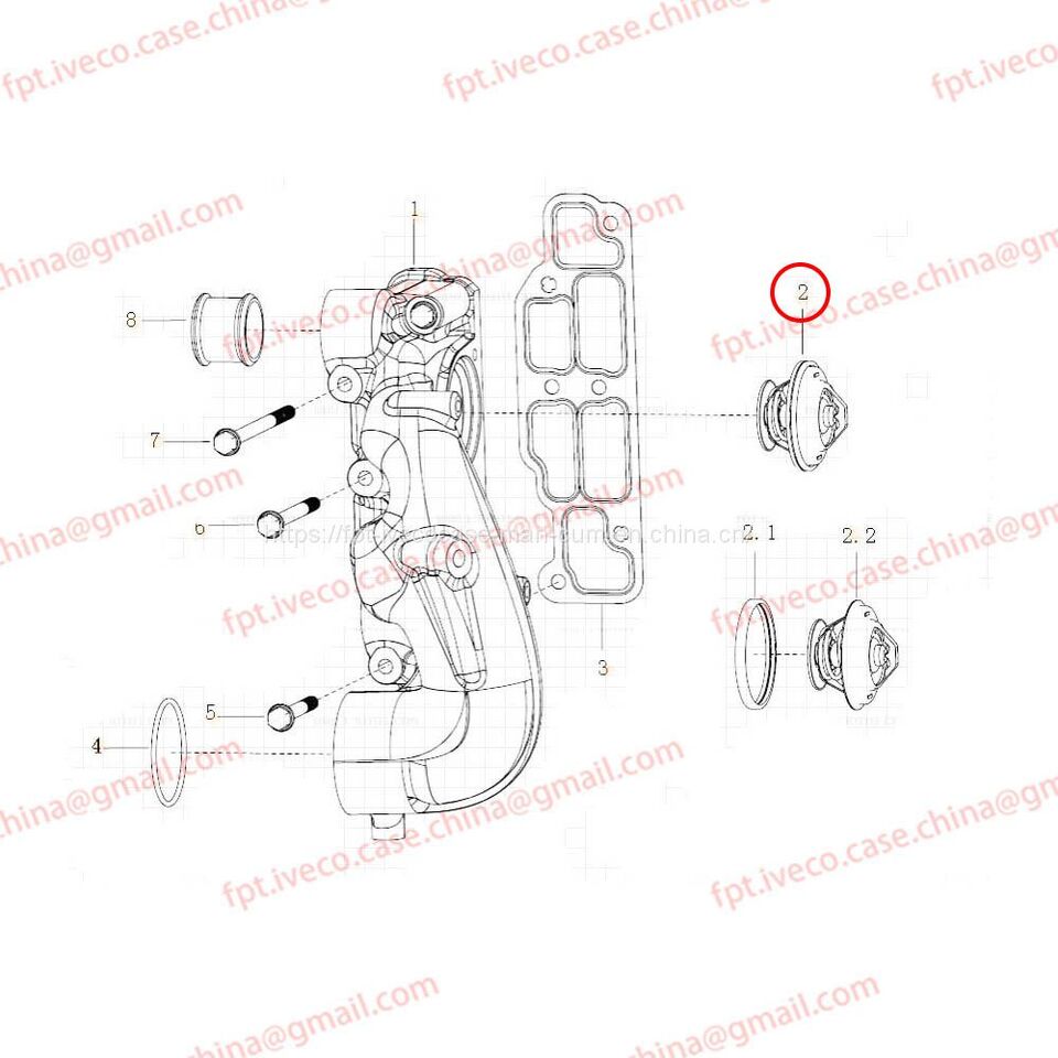 MAN D2066 Thermostat 83 ℃ ~ 95 ℃ 06402-6005 - Termostat: bild 4 MAN D2066 Thermostat 83 ℃ ~ 95 ℃ 06402-6005 - Termostat: bild 4