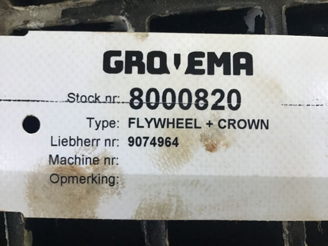 Liebherr Flywheel - Svänghjul: bild 4 Liebherr Flywheel - Svänghjul: bild 4