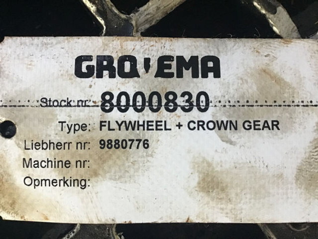 Liebherr Flywheel SAE1 - Svänghjul: bild 5 Liebherr Flywheel SAE1 - Svänghjul: bild 5