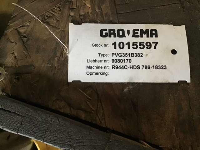 Liebherr PVG351B 332 - Hydraulpump: bild 3 Liebherr PVG351B 332 - Hydraulpump: bild 3