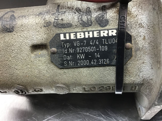 Liebherr Pilot Control Unit - Växelspak: bild 5 Liebherr Pilot Control Unit - Växelspak: bild 5