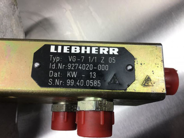 Liebherr Pilot Control Unit - Pedal: bild 5 Liebherr Pilot Control Unit - Pedal: bild 5