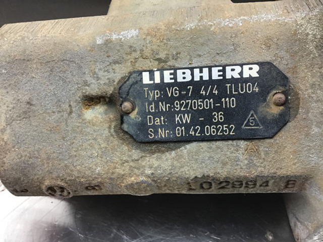 Liebherr Pilot Control Unit - Växelspak: bild 5 Liebherr Pilot Control Unit - Växelspak: bild 5