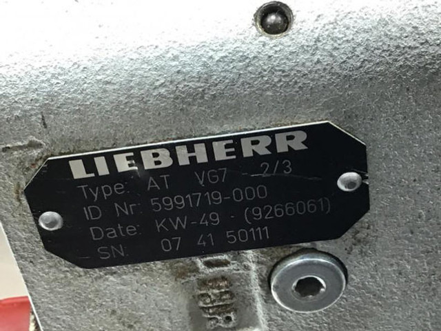 Liebherr Pilot Control Unit - Pedal: bild 5 Liebherr Pilot Control Unit - Pedal: bild 5