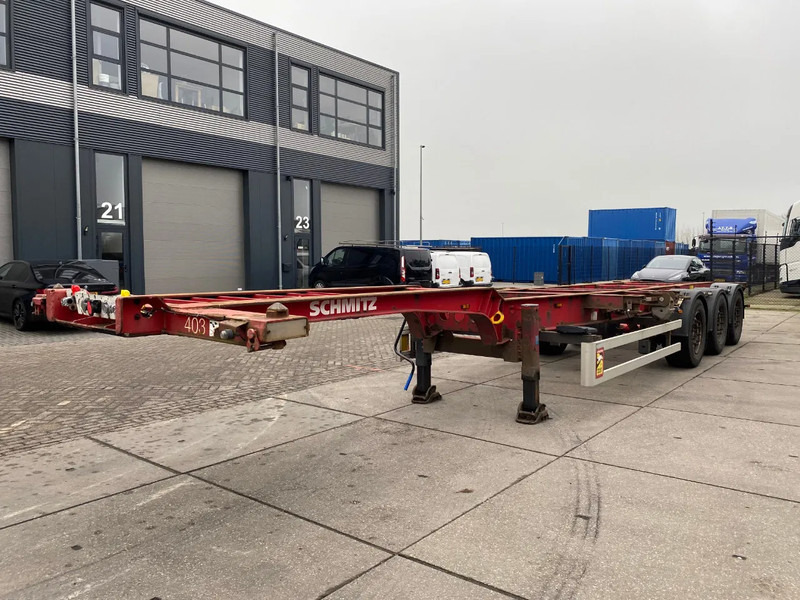 Schmitz Cargobull SCF 24 G Chassis / SAF + Disc / 1x Extendable / Lift axle - Containerbil/ Växelflak semitrailer: bild 3 Schmitz Cargobull SCF 24 G Chassis / SAF + Disc / 1x Extendable / Lift axle - Containerbil/ Växelflak semitrailer: bild 3