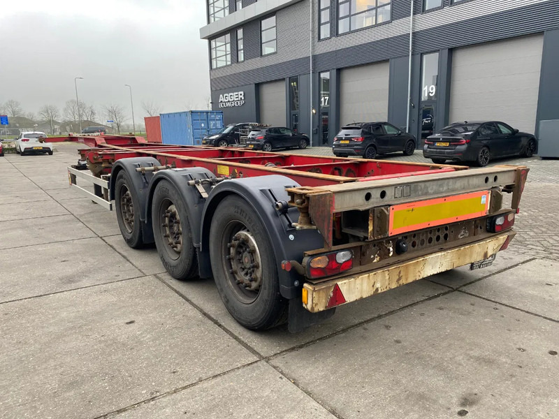 Schmitz Cargobull SCF 24 G Chassis / SAF + Disc / 1x Extendable / Lift axle - Containerbil/ Växelflak semitrailer: bild 2 Schmitz Cargobull SCF 24 G Chassis / SAF + Disc / 1x Extendable / Lift axle - Containerbil/ Växelflak semitrailer: bild 2