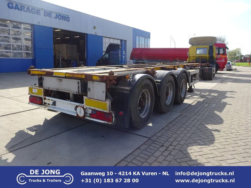 Van Hool Tank Chassis 20 + 30 FT / ADR / BPW + Drum - Containerbil/ Växelflak semitrailer: bild 1 Van Hool Tank Chassis 20 + 30 FT / ADR / BPW + Drum - Containerbil/ Växelflak semitrailer: bild 1