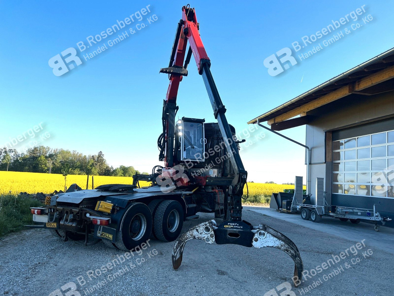 Mercedes-Benz Arocs 3351 6x6 Palfinger Epsilon S260Z96 - Timmerbil, Kranbil: bild 2 Mercedes-Benz Arocs 3351 6x6 Palfinger Epsilon S260Z96 - Timmerbil, Kranbil: bild 2