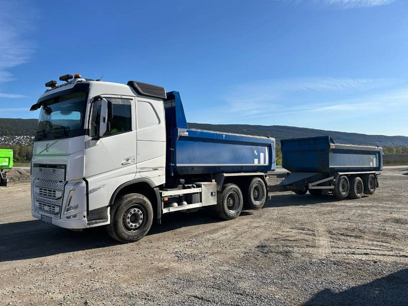 Volvo FH 540 6x4 + Maur trippelkjerre - Tippbil lastbil: bild 1 Volvo FH 540 6x4 + Maur trippelkjerre - Tippbil lastbil: bild 1