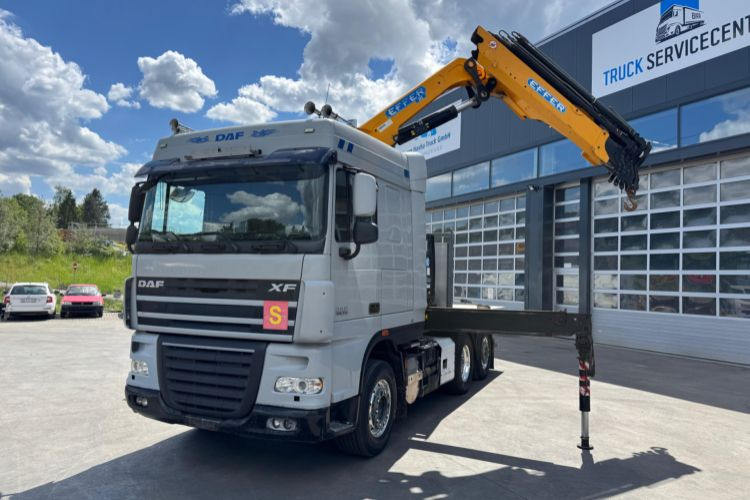 DAF XF510 Effer 255-5 6x2 SZM/Pritsche - Kranbil: bild 1 DAF XF510 Effer 255-5 6x2 SZM/Pritsche - Kranbil: bild 1