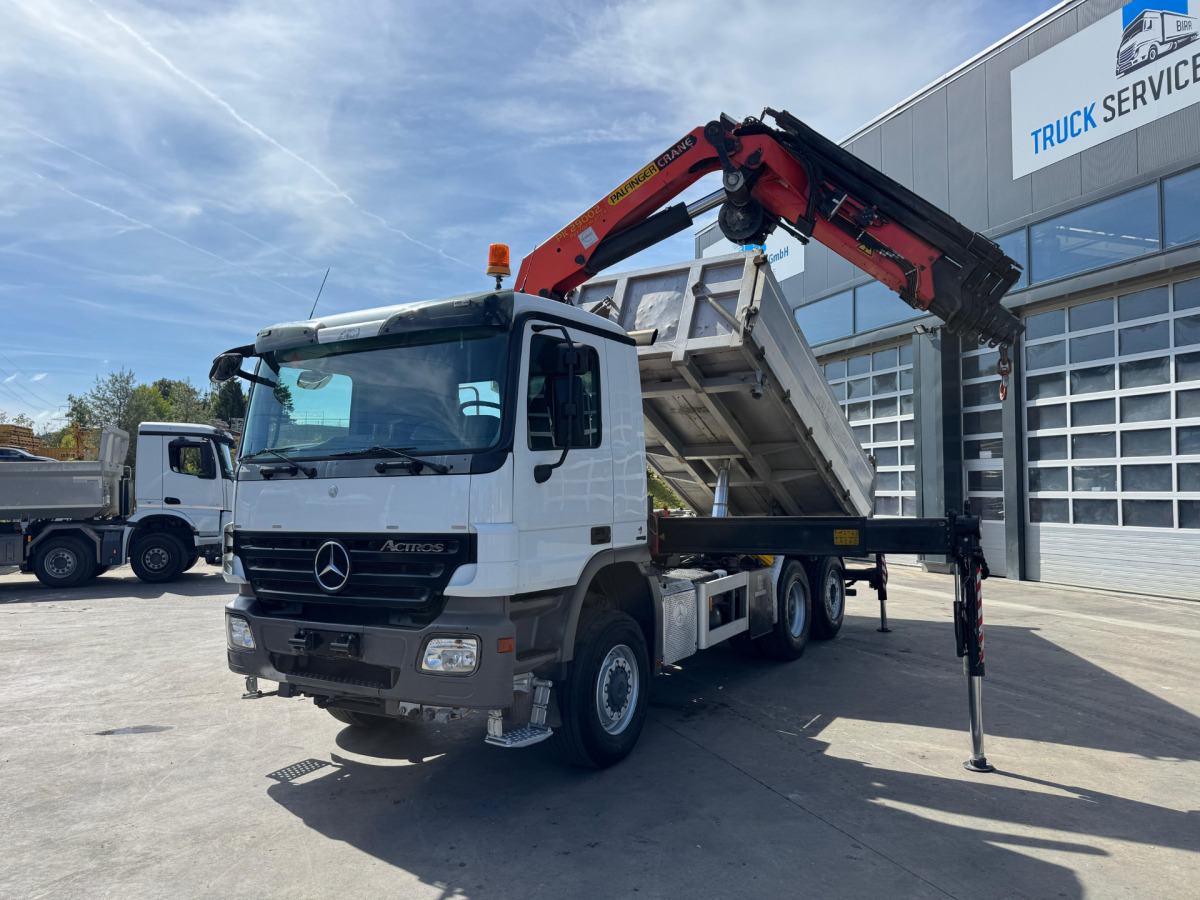 MERCEDES Actros 2641 6x4-4 PK29000-7 Kipper - Kranbil: bild 1 MERCEDES Actros 2641 6x4-4 PK29000-7 Kipper - Kranbil: bild 1