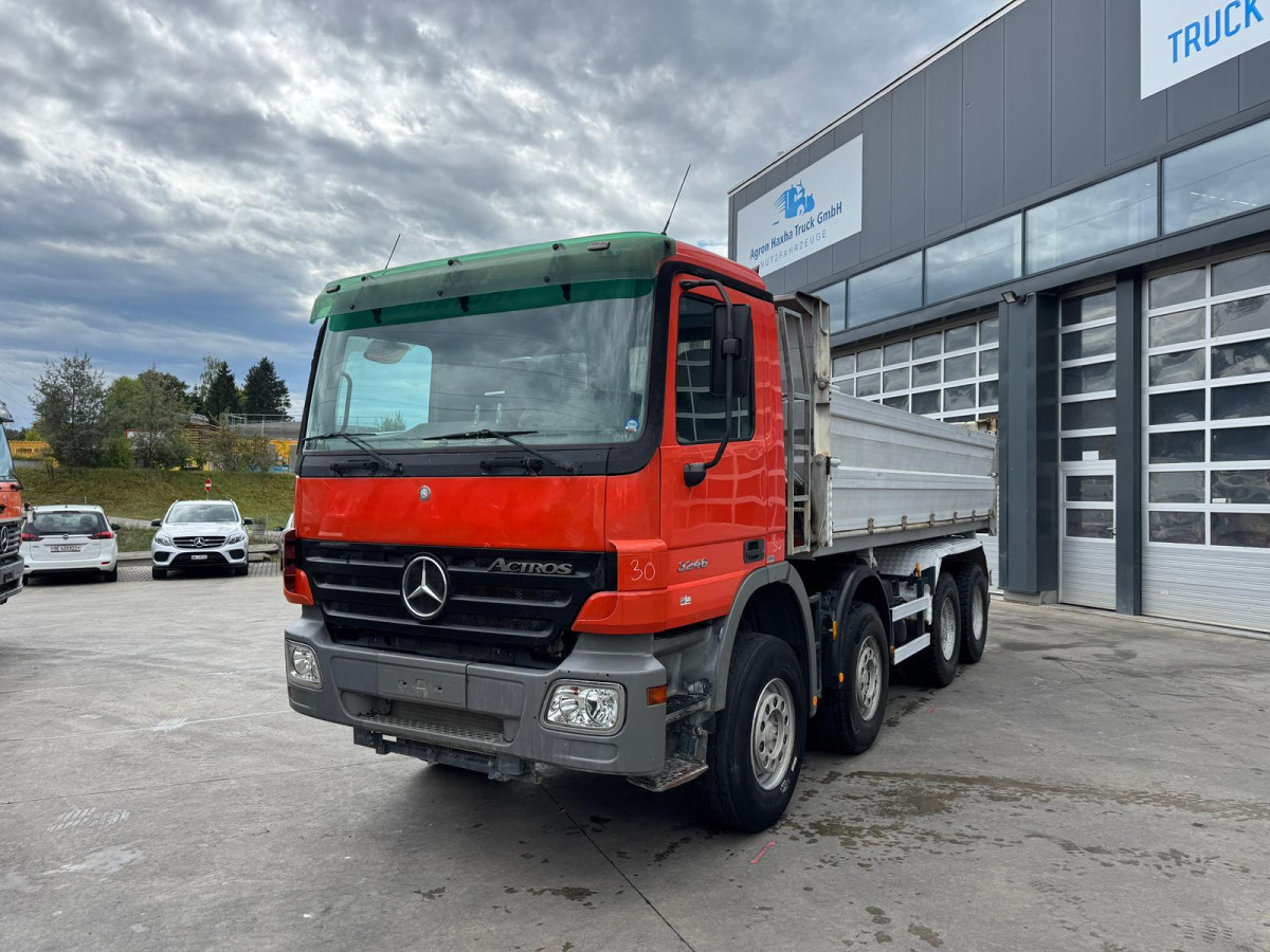 MERCEDES Actros 3246 8x4 Meiller 3 Seitenkipper - Tippbil lastbil: bild 1 MERCEDES Actros 3246 8x4 Meiller 3 Seitenkipper - Tippbil lastbil: bild 1