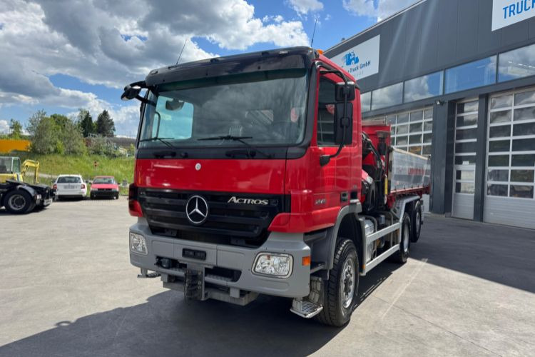 Mercedes-Benz Actros 2646 6x4/4 Fassi 275-8 Kipper - Kranbil: bild 3 Mercedes-Benz Actros 2646 6x4/4 Fassi 275-8 Kipper - Kranbil: bild 3