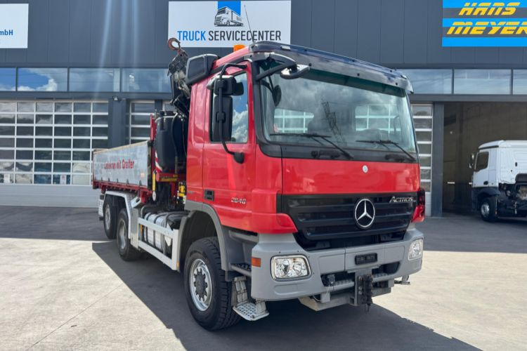 Mercedes-Benz Actros 2646 6x4/4 Fassi 275-8 Kipper - Kranbil: bild 5 Mercedes-Benz Actros 2646 6x4/4 Fassi 275-8 Kipper - Kranbil: bild 5