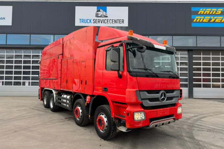 Mercedes-Benz Actros 4144 8x4 MTS Saugbagger - Sugbil: bild 2 Mercedes-Benz Actros 4144 8x4 MTS Saugbagger - Sugbil: bild 2