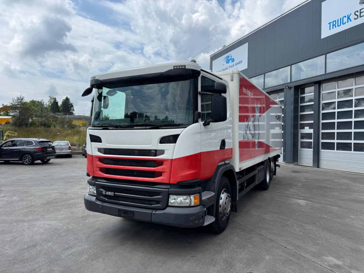 SCANIA G450 6x2 Koffer - Lastbil med skåp: bild 1 SCANIA G450 6x2 Koffer - Lastbil med skåp: bild 1