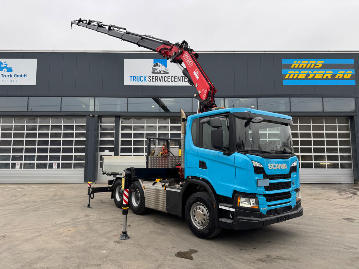 SCANIA G540 6x4 Fassi 395-7 SZM&Pritsche - Kranbil: bild 5 SCANIA G540 6x4 Fassi 395-7 SZM&Pritsche - Kranbil: bild 5