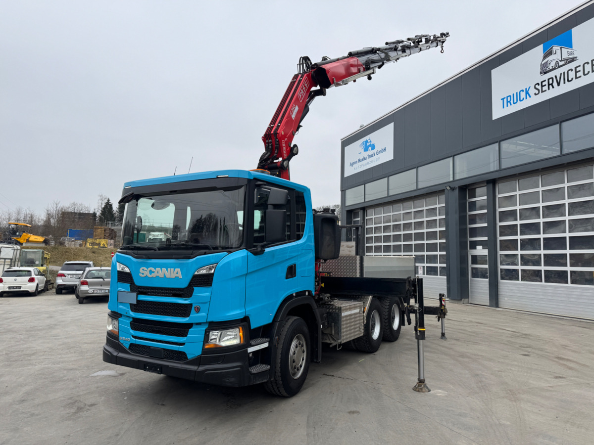 SCANIA G540 6x4 Fassi 395-7 SZM&Pritsche - Kranbil: bild 2 SCANIA G540 6x4 Fassi 395-7 SZM&Pritsche - Kranbil: bild 2
