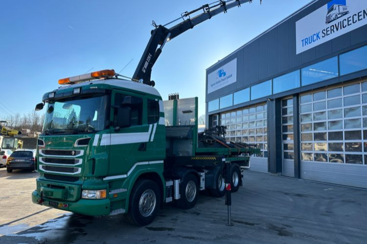 Scania R480 8x4 SWS SZM/Kran/Pritsche - Kranbil: bild 3 Scania R480 8x4 SWS SZM/Kran/Pritsche - Kranbil: bild 3