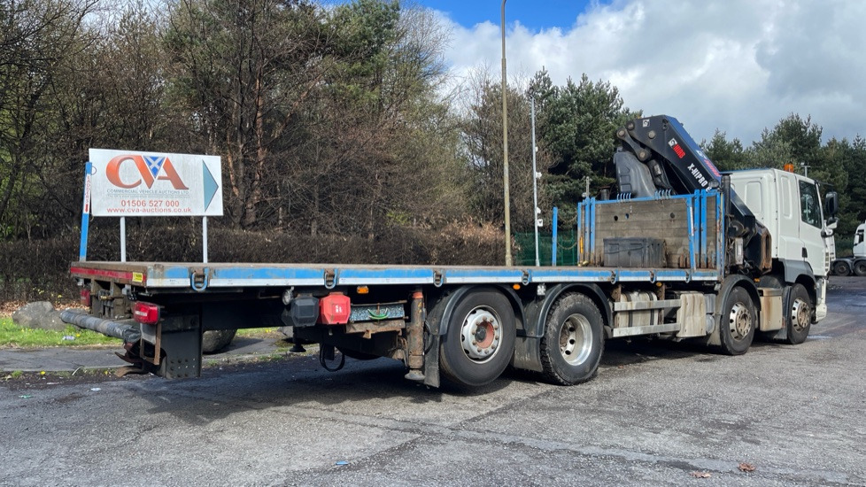 DAF CF 460 - Flakbil, Kranbil: bild 4 DAF CF 460 - Flakbil, Kranbil: bild 4